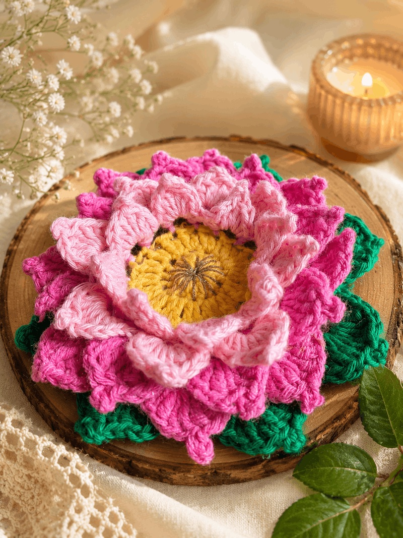 The Colourful Lotus: A Study in Layers