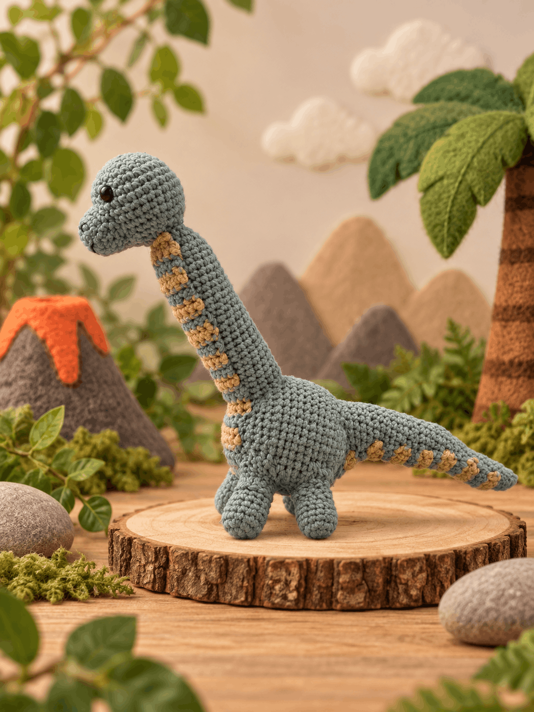 A Long-Necked Dinosaur, Made With Love
