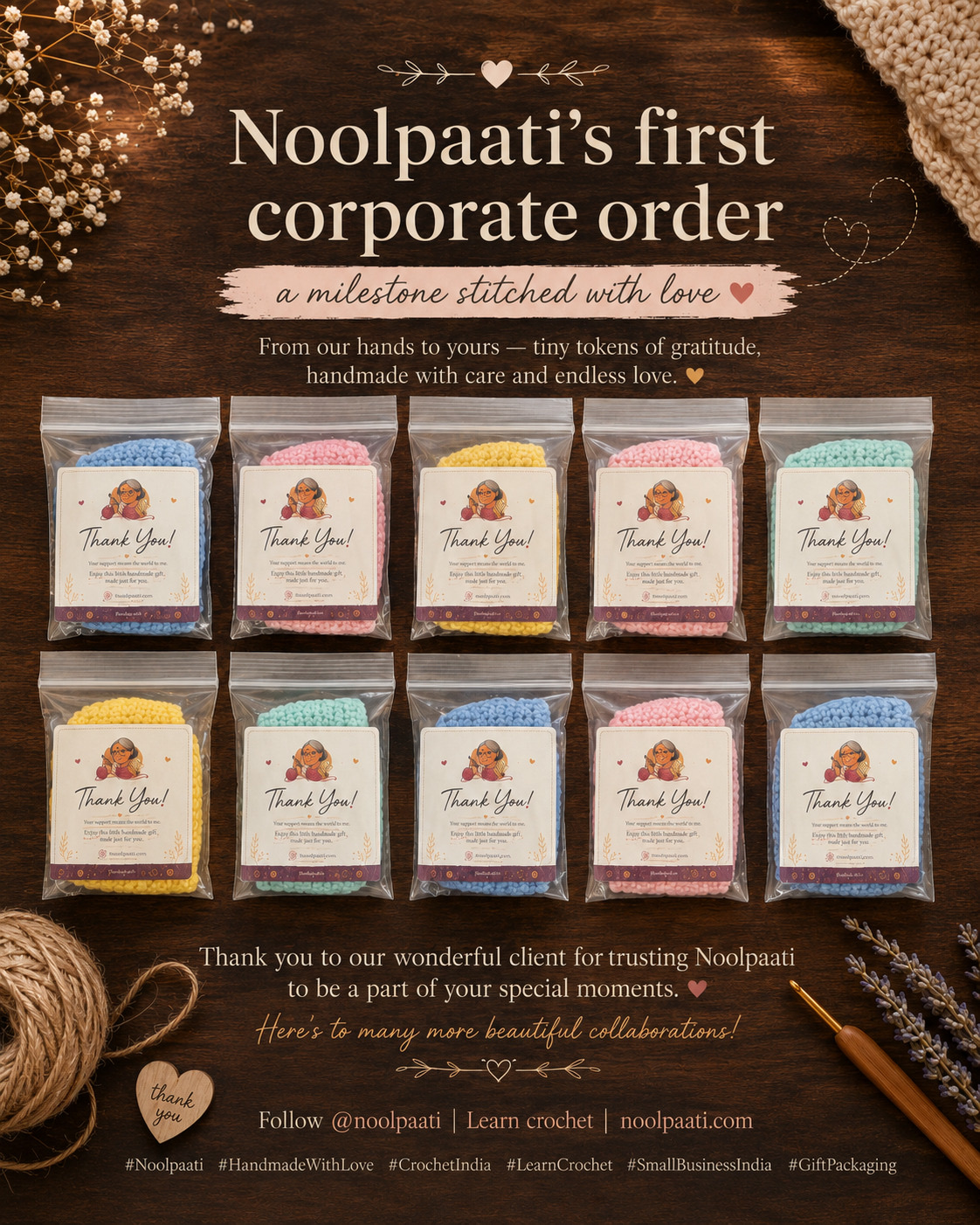 Noolpaati's First Corporate Order