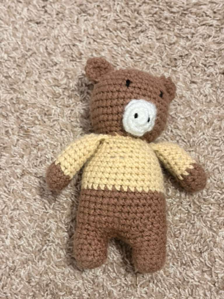 Amigurumi teddy bear