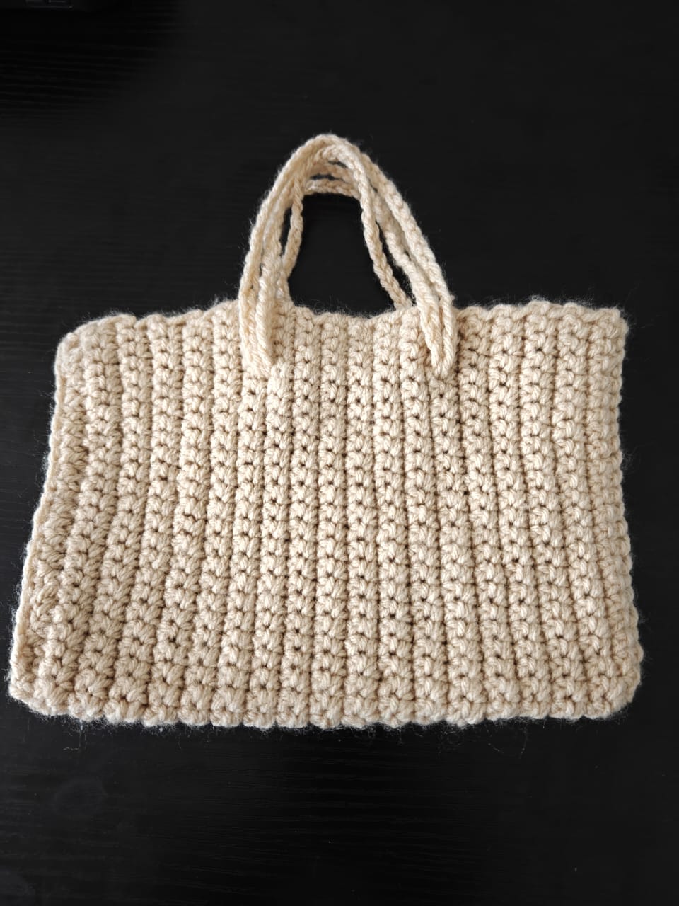 Purple granny square